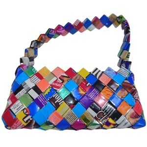 Candy Snack Wrapper Mini Handbag Purse Nostalgic Y2K